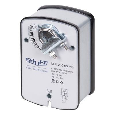 Электропривод с возвратной пружиной Shuft LFU-24-05-MD Электропривод с возвратной пружиной Shuft LFU-24-05-MD